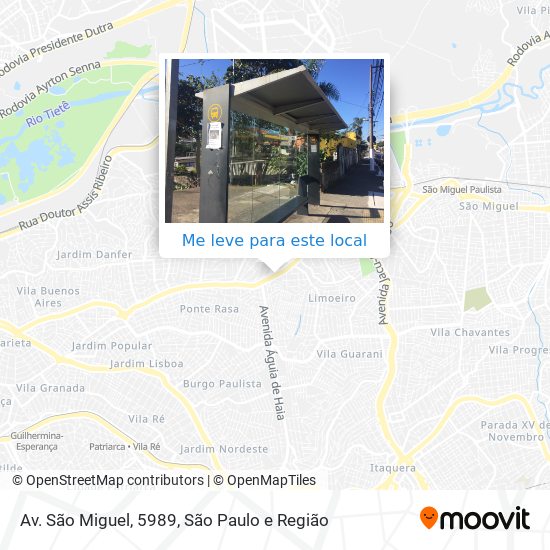 Av. São Miguel, 5989 mapa