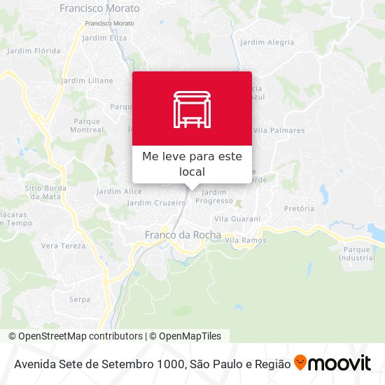 Avenida Sete de Setembro 1000 mapa