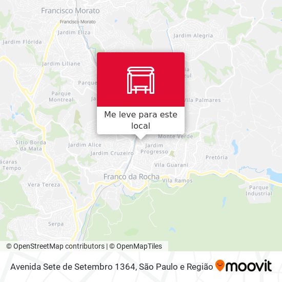 Avenida Sete de Setembro 1364 mapa