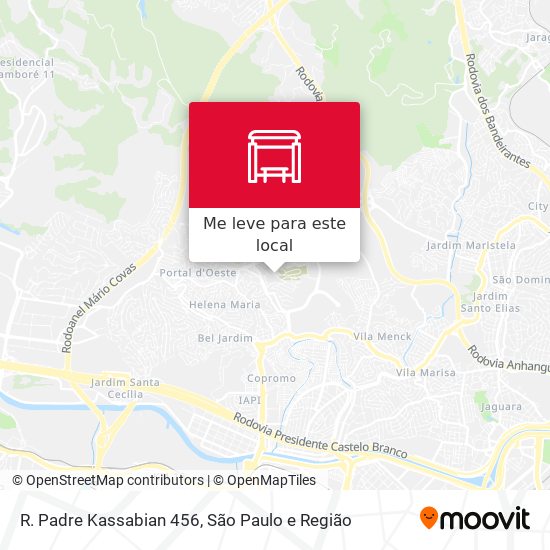 R. Padre Kassabian 456 mapa
