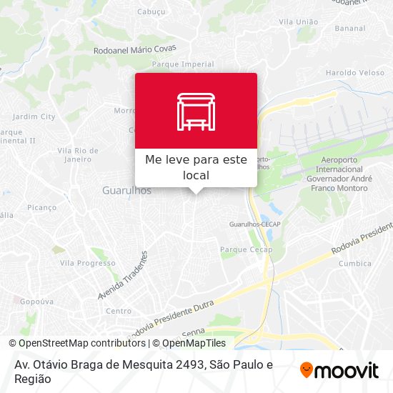 Av. Otávio Braga de Mesquita 2493 mapa