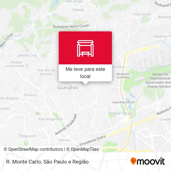 R. Monte Carlo mapa