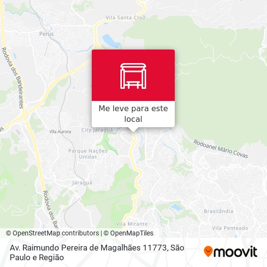 Av. Raimundo Pereira de Magalhães 11773 mapa