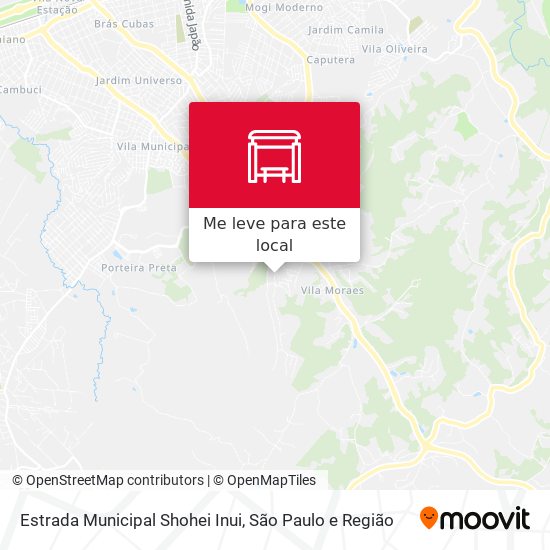 Estrada Municipal Shohei Inui mapa