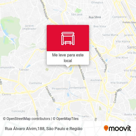 Rua Álvaro Alvim,188 mapa
