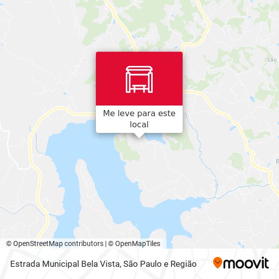 Estrada Municipal Bela Vista mapa