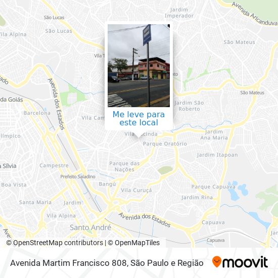 Avenida Martim Francisco 808 mapa