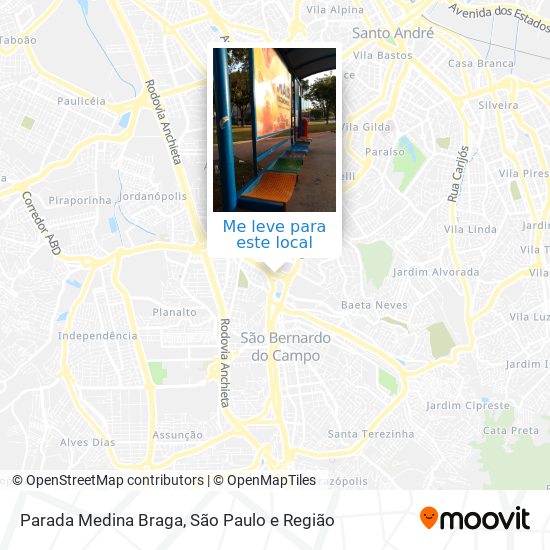Como chegar até Paraiso em São Bernardo Do Campo de Ônibus?