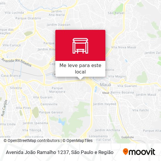 Avenida João Ramalho 1237 mapa