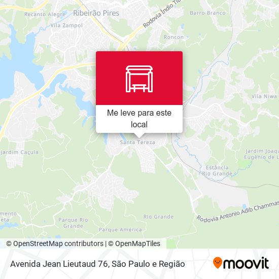 Avenida Jean Lieutaud 76 mapa