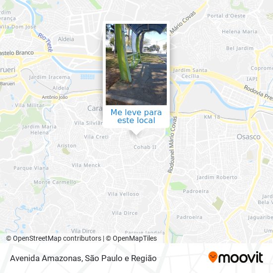 Avenida Amazonas mapa