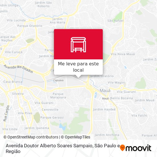 Avenida Doutor Alberto Soares Sampaio mapa