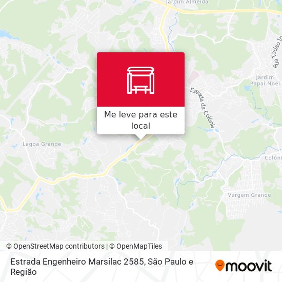 Estrada Engenheiro Marsilac 2585 mapa