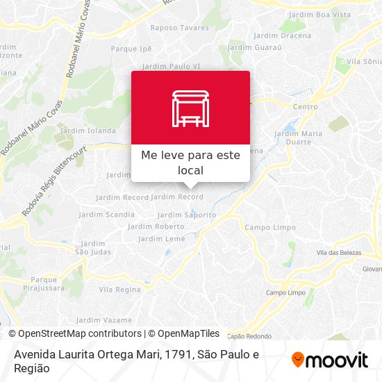 Avenida Laurita Ortega Mari, 1791 mapa