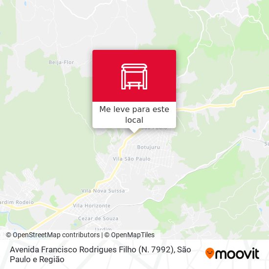 Avenida Francisco Rodrigues Filho (N. 7992) mapa