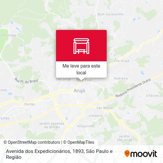 Avenida dos Expedicionários, 1893 mapa