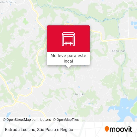 Estrada Luciano mapa