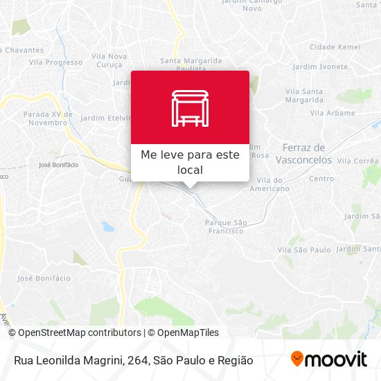 Rua Leonilda Magrini, 264 mapa