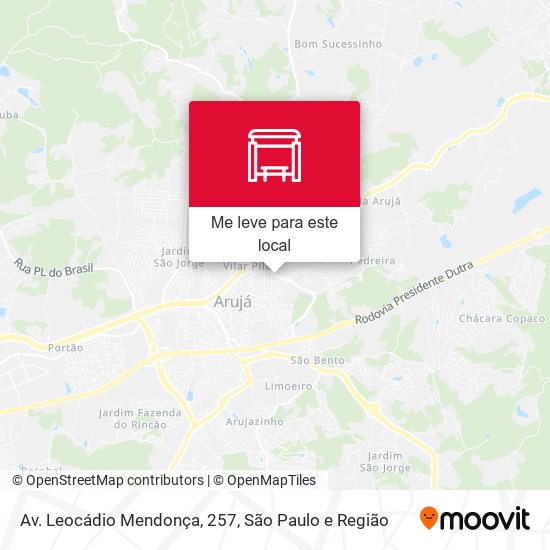 Av. Leocádio Mendonça, 257 mapa