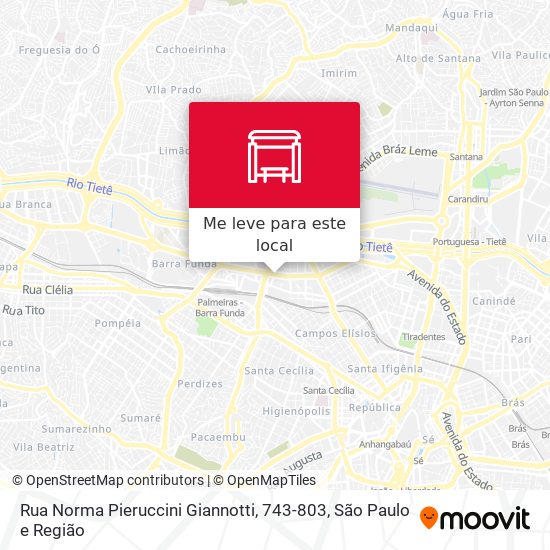 Rua Norma Pieruccini Giannotti, 743-803 mapa