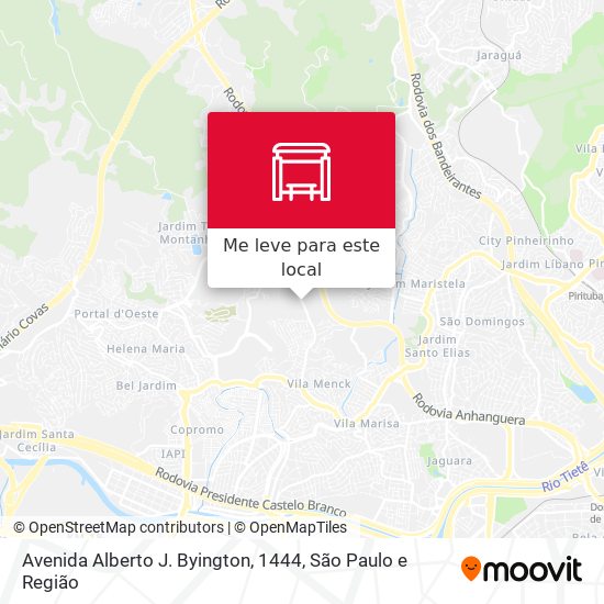 Avenida Alberto J. Byington, 1444 mapa