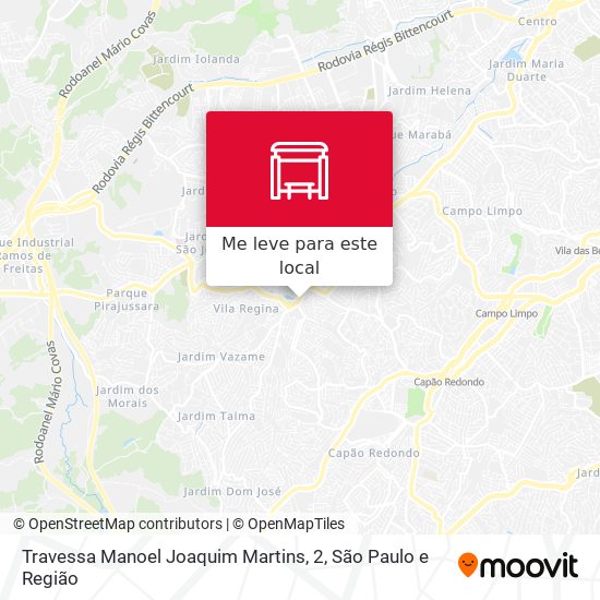Travessa Manoel Joaquim Martins, 2 mapa
