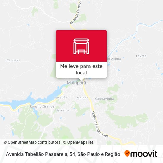 Avenida Tabelião Passarela, 54 mapa