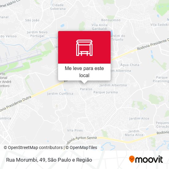 Rua Morumbi, 49 mapa