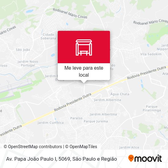 Av. Papa João Paulo I, 5069 mapa