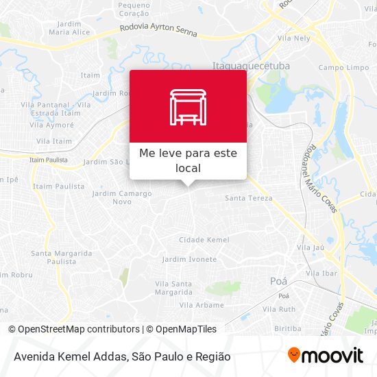 Avenida Kemel Addas mapa