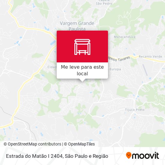 Estrada do Matão I 2404 mapa
