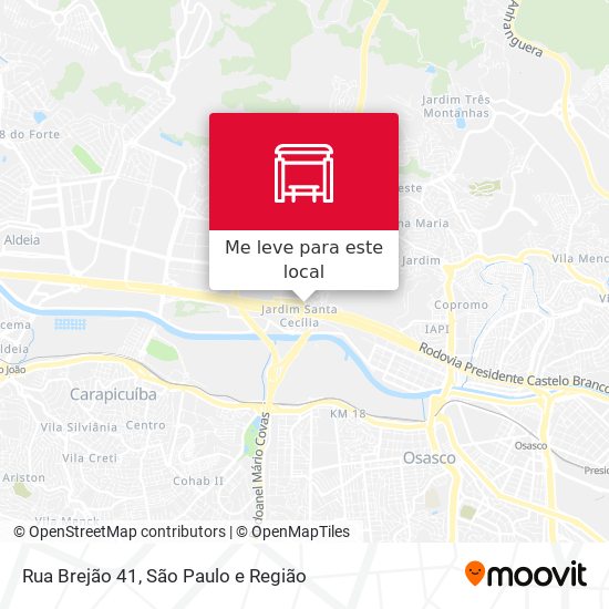 Rua Brejão 41 mapa