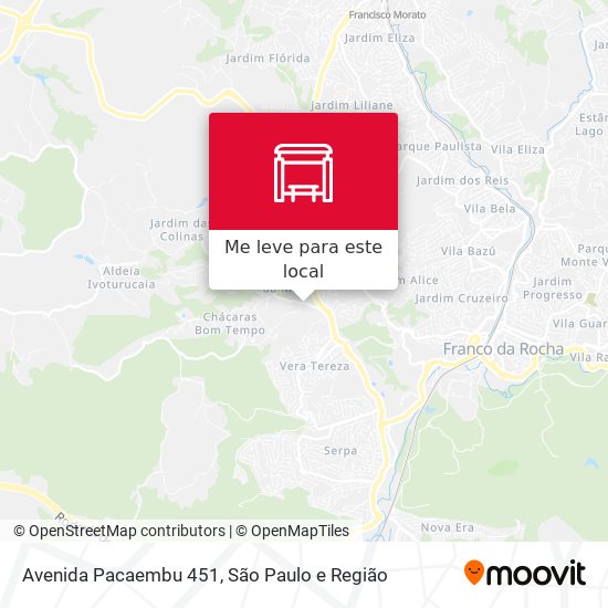 Avenida Pacaembu 451 mapa