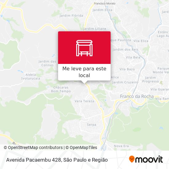 Avenida Pacaembu 428 mapa