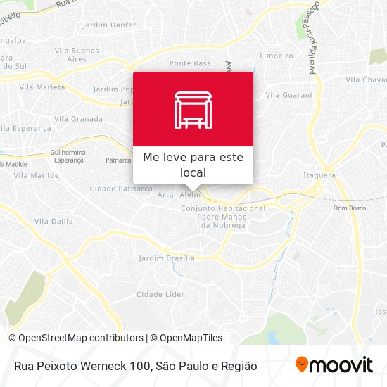 Rua Peixoto Werneck 100 mapa