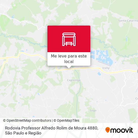 Rodovia Professor Alfredo Rolim de Moura 4880 mapa