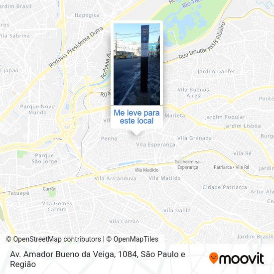Av. Amador Bueno da Veiga, 1084 mapa