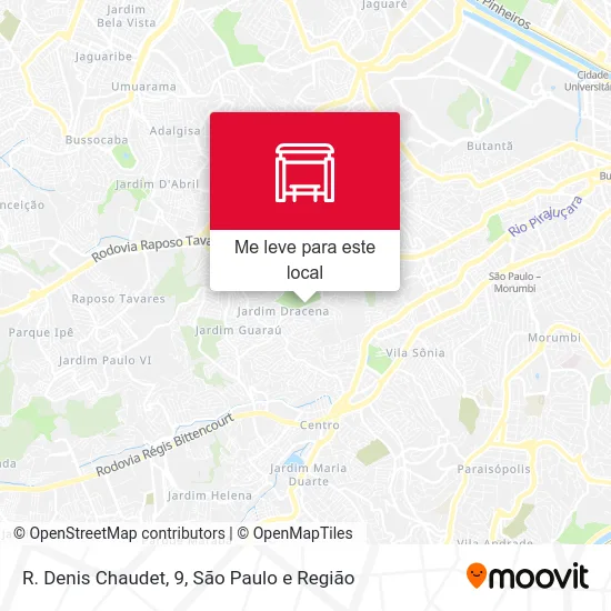 R. Denis Chaudet, 9 mapa