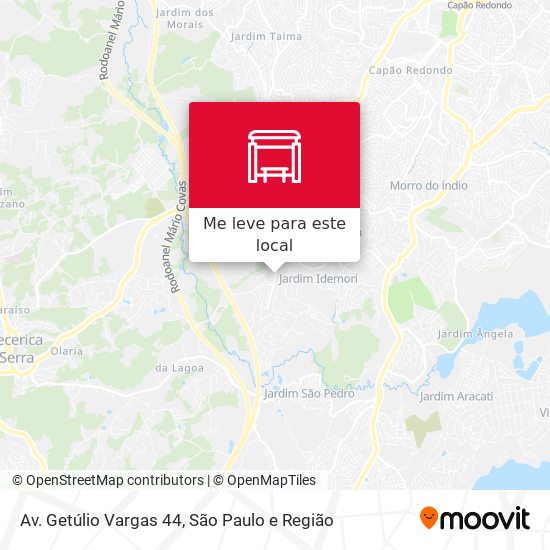 Av. Getúlio Vargas 44 mapa