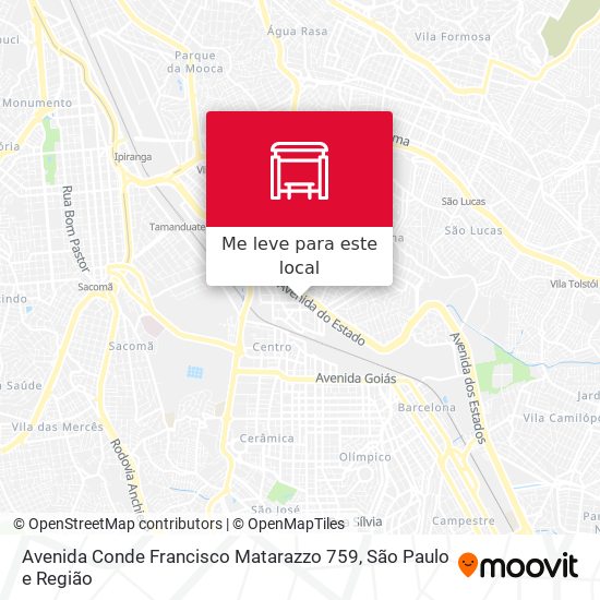 Avenida Conde Francisco Matarazzo 759 mapa