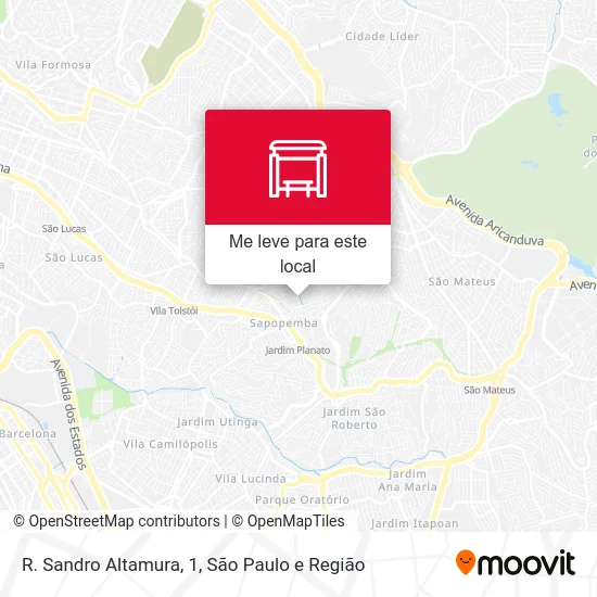 R. Sandro Altamura, 1 mapa