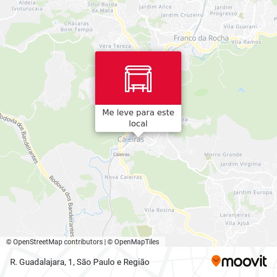 R. Guadalajara, 1 mapa