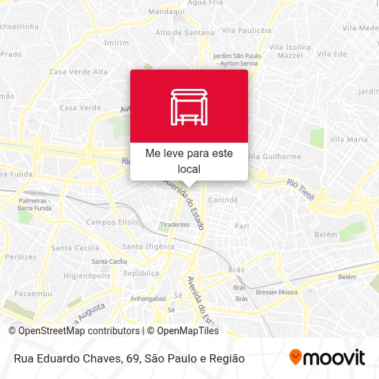 Rua Eduardo Chaves, 69 mapa