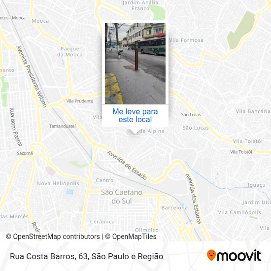 Rua Costa Barros, 63 mapa