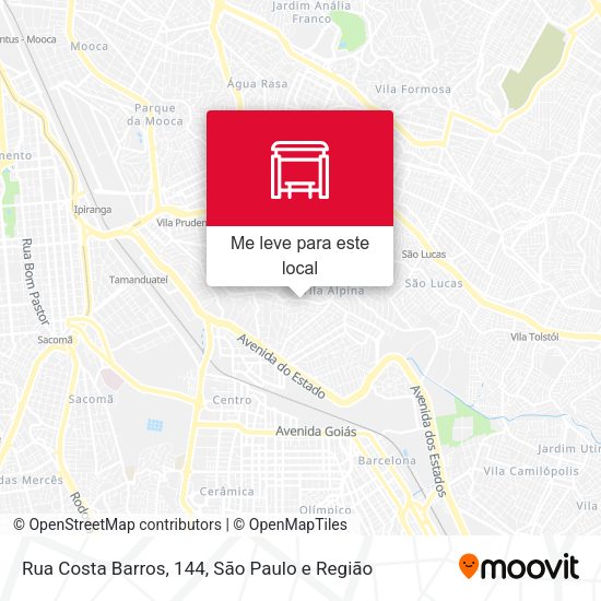 Rua Costa Barros, 144 mapa