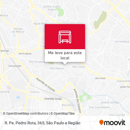 R. Pe. Pedro Rota, 365 mapa