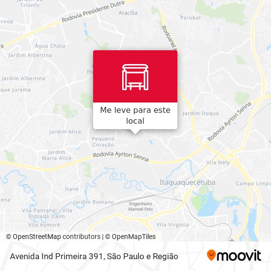 Avenida Ind Primeira 391 mapa