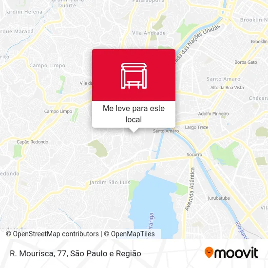 R. Mourisca, 77 mapa