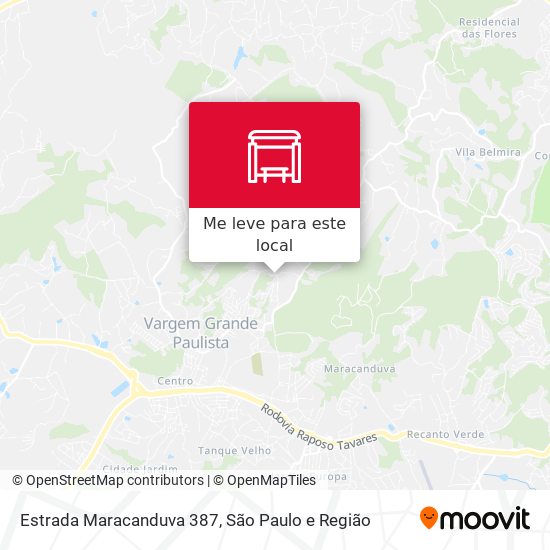 Estrada Maracanduva 387 mapa