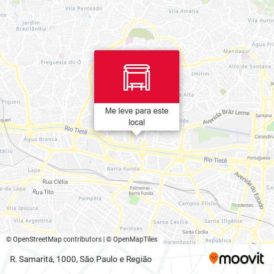 R. Samaritá, 1000 mapa